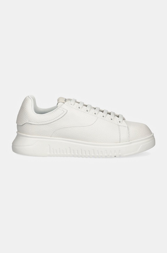 Emporio Armani sneakers din piele X4X264.XF768.00001 alb SS25