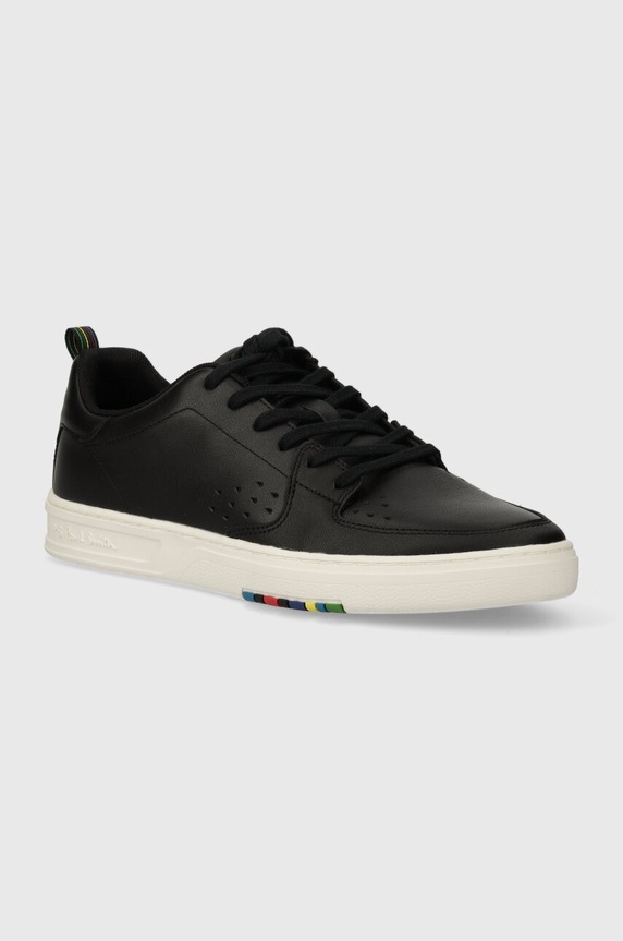 PS Paul Smith bőr sportcipő Cosmo Planet friendly fekete M2S.COS11.MLEA