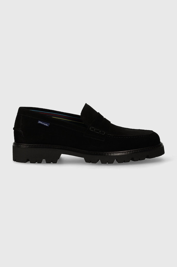 Semišové mokasíny PS Paul Smith Bolzano M2S.BOL04.MSUE čierna SS24