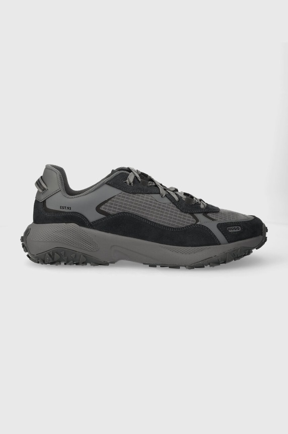 HUGO sneakersy GO1ST tekstylny szary 50510213.021