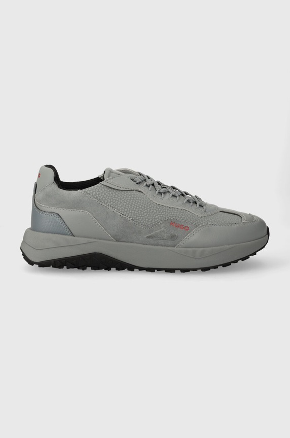HUGO sneakersy Kane imitacja skóry licowej szary 50510228.030