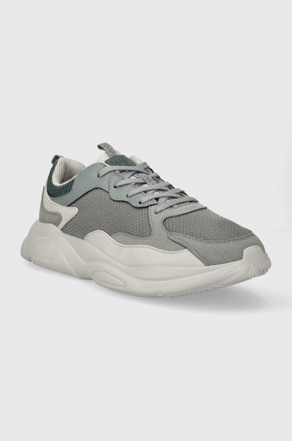 HUGO sneakersy Leon 50510309.021 szary SS24