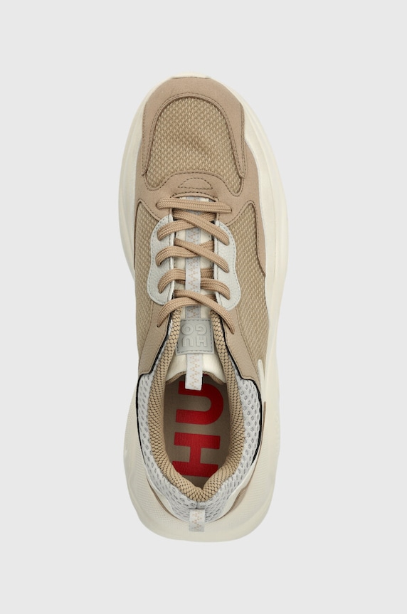 HUGO sneakersy Leon beżowy 50510309.266