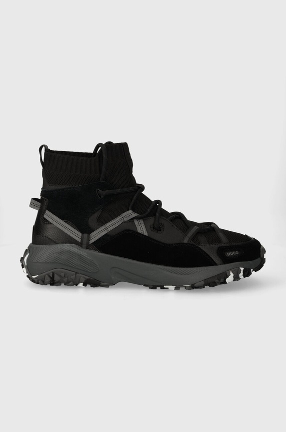 HUGO sneakersy GO1ST tekstylny czarny 50510384.005