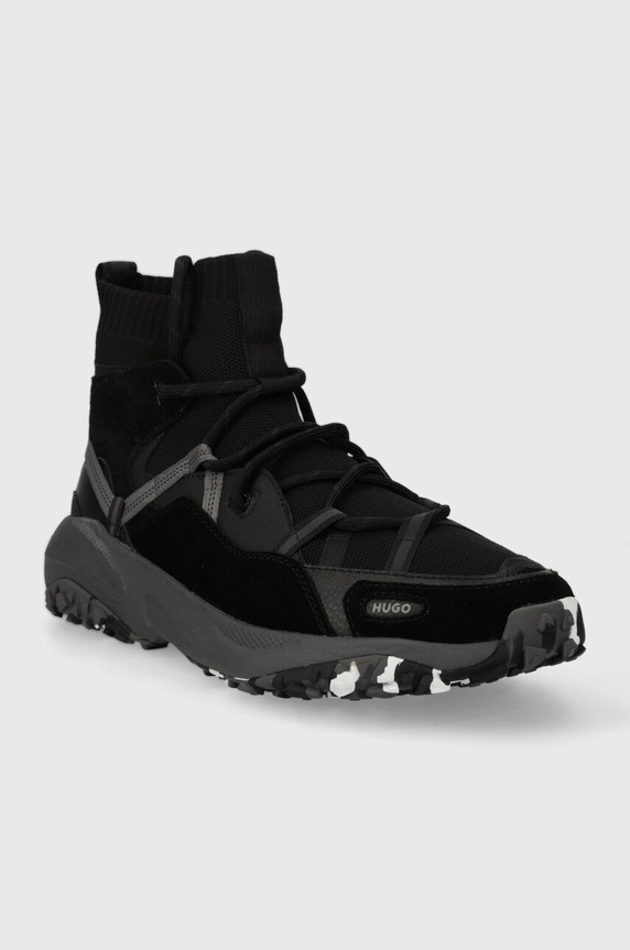 HUGO sneakersy GO1ST 50510384.005 czarny SS24