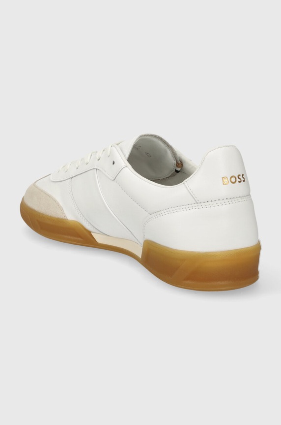 Obutev Usnjene superge BOSS Brandon 50512374.100 bela