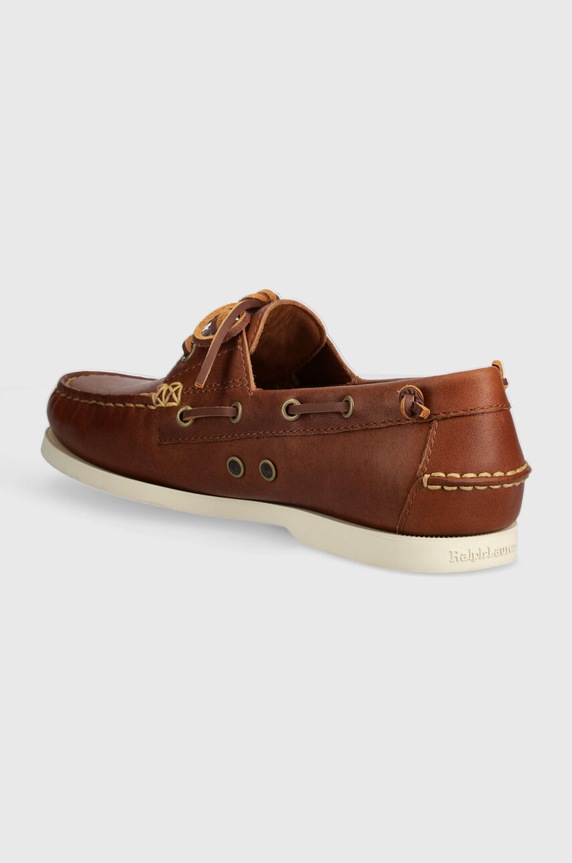 Obuća Kožne mokasinke Polo Ralph Lauren Merton Boat 803932996002.270 smeđa