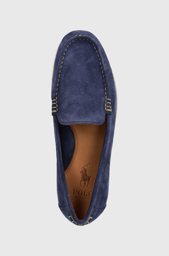 Semišové mokasíny Polo Ralph Lauren Merton Vnetn tmavomodrá 803932196002.410