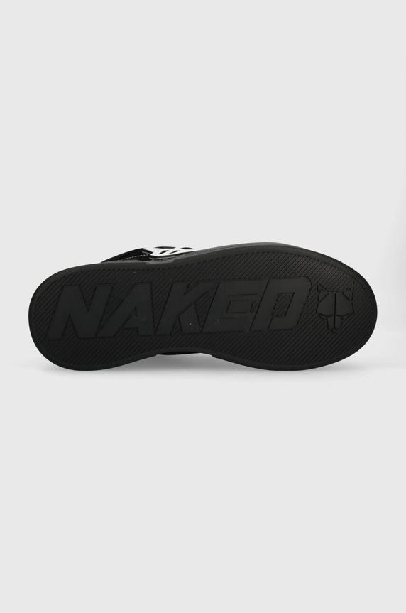 Naked Wolfe sneakers in camoscio Kosa Kosa.Midnight.Black nero