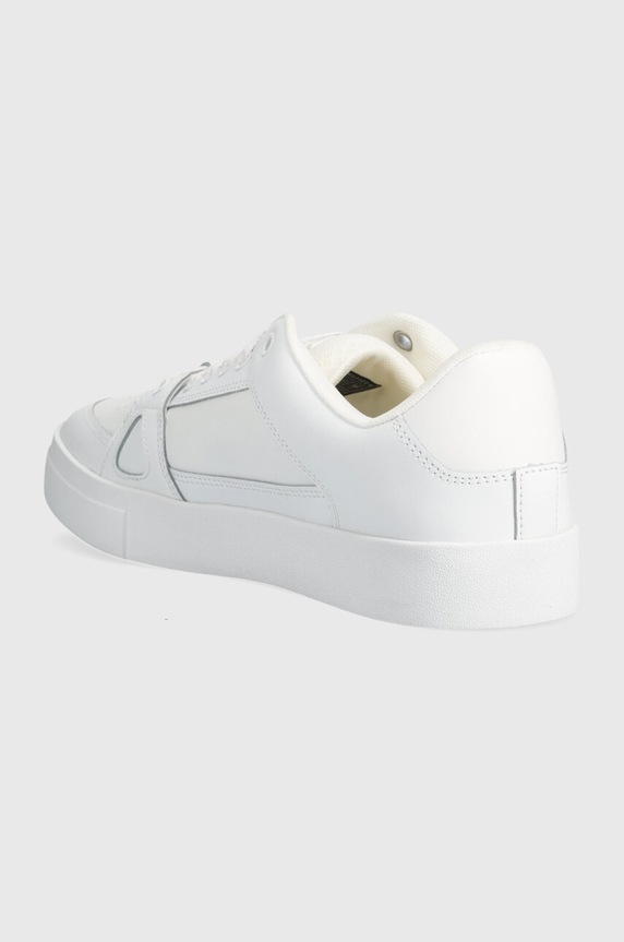 Obuwie Tommy Jeans sneakersy skórzane TJM VULCANIZED FOXING FLAG EM0EM01313 biały