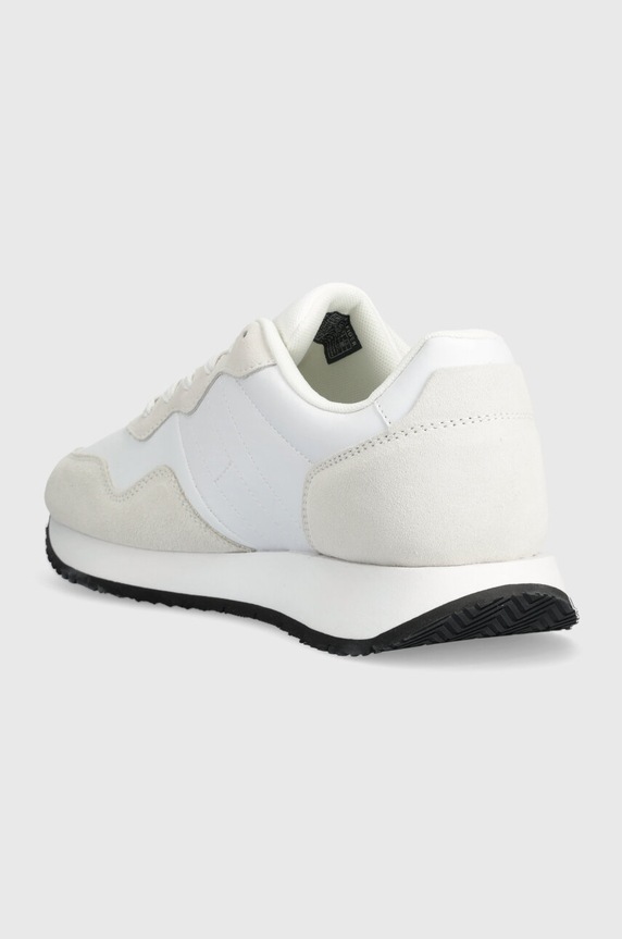 Obuwie Tommy Jeans sneakersy skórzane TJM MODERN RUNNER EM0EM01316 biały