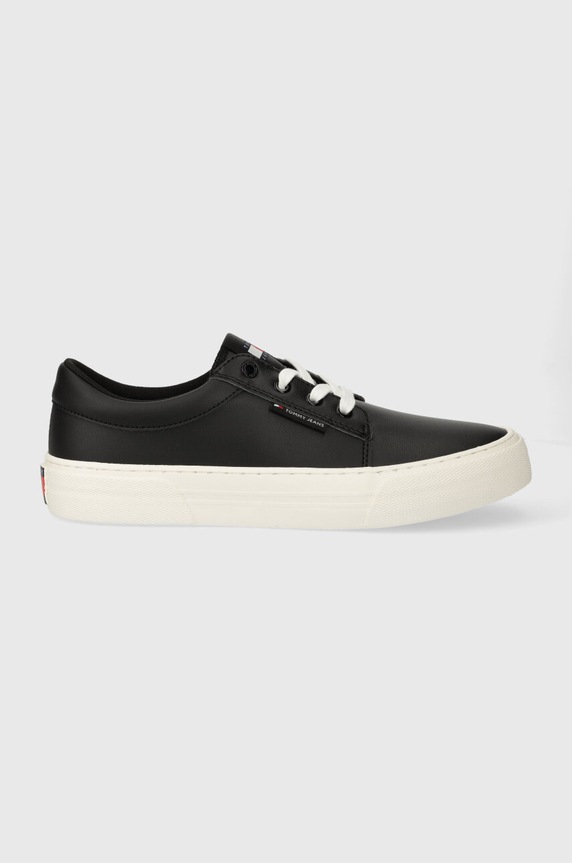 Tommy Jeans sneakers TJM VULC. SKATE DERBY ESS sintetic negru EM0EM01400