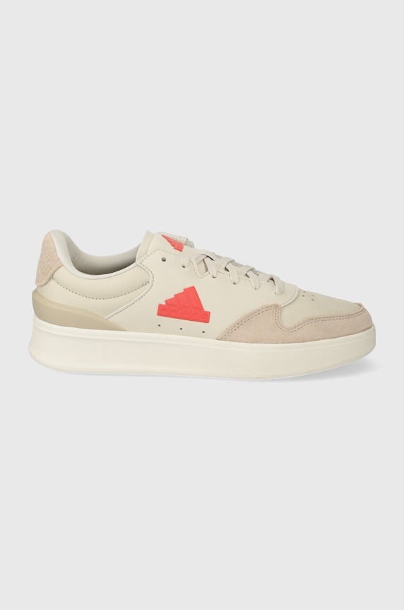 Sneakers boty adidas KANTANA semišová kůže béžová ID5553