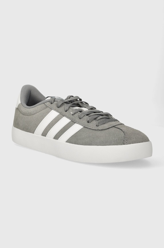 adidas bőr sportcipő COURT ID6276 szürke AW24
