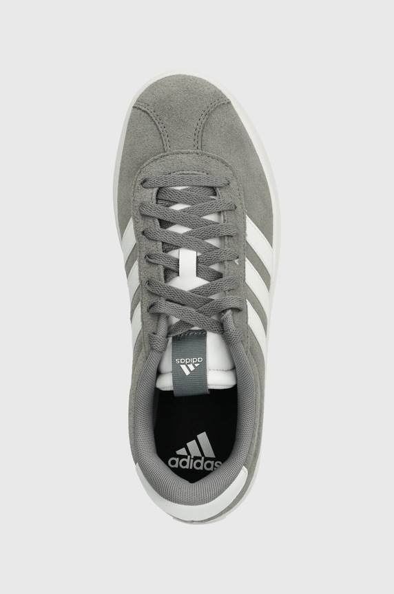 adidas bőr sportcipő COURT szürke ID6276