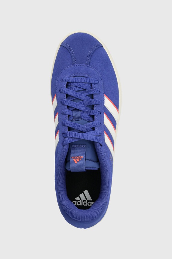 Semišové sneakers boty adidas VL COURT modrá ID6283