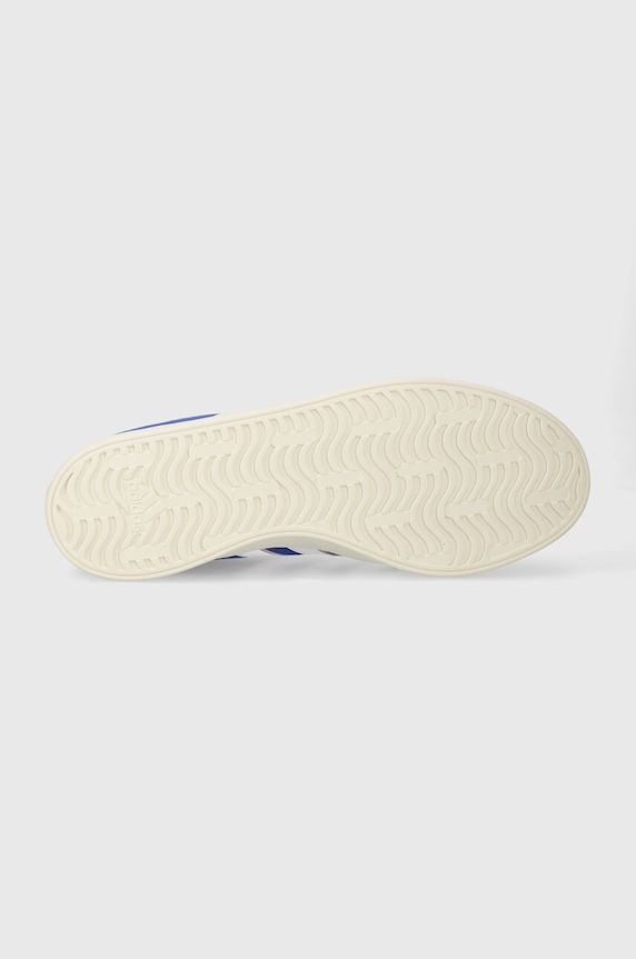 Semišové sneakers boty adidas VL COURT ID6283 modrá