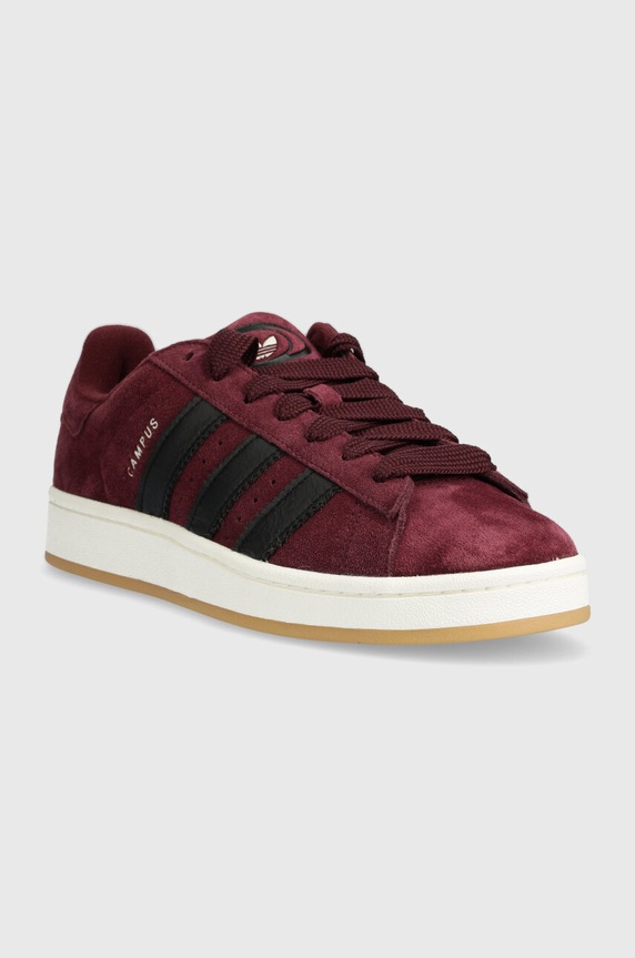 Σουέτ sneakers adidas Originals Campus 00s IF8765 μπορντό SS24