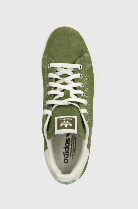Замшевые кроссовки adidas Originals Stan Smith CS зелёный IF9324