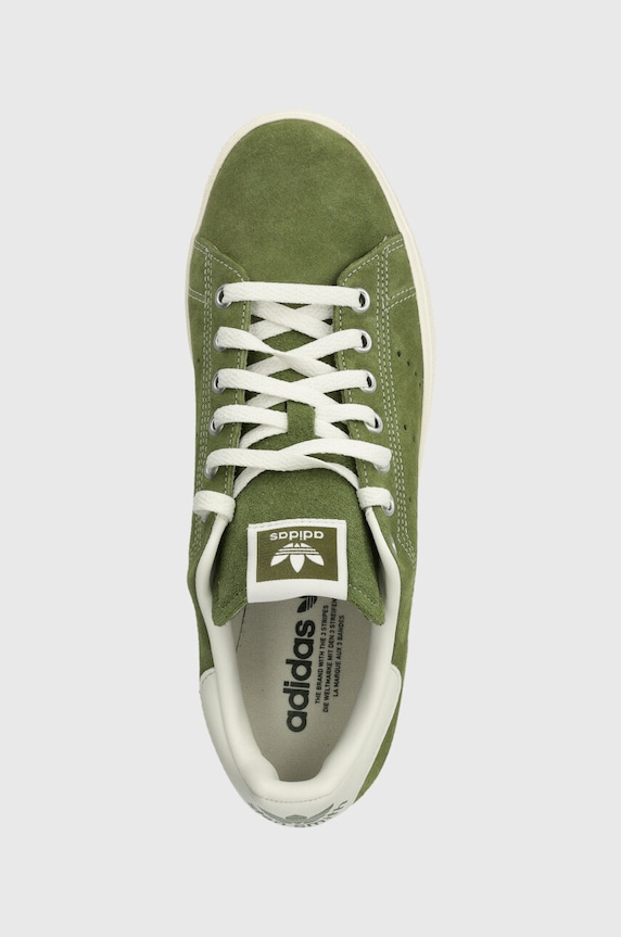 Замшевые кроссовки adidas Originals Stan Smith CS зелёный IF9324