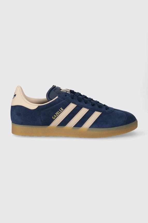 adidas Originals sneakersy Gazelle imitacja skóry licowej granatowy IG6201