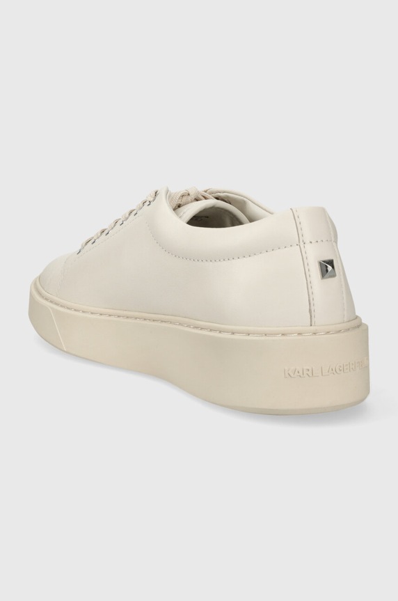 Παπούτσια Δερμάτινα sneakers Karl Lagerfeld FLINT KL53320A.011 λευκό