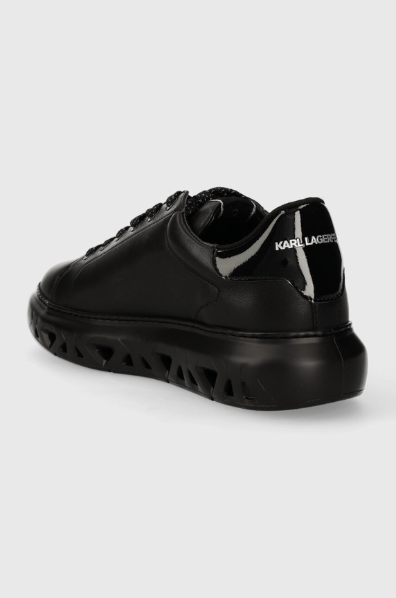 Obuwie Karl Lagerfeld sneakersy skórzane KAPRI KITE KL54530.00X czarny