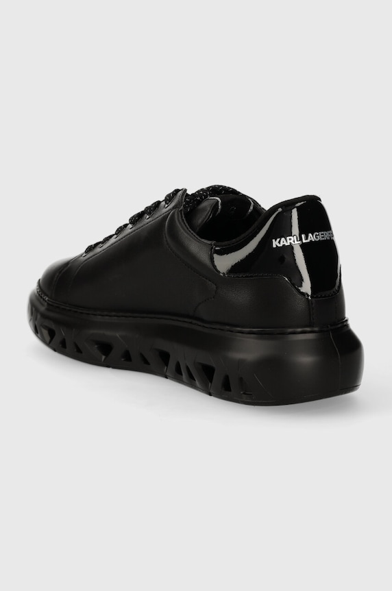 Obuwie Karl Lagerfeld sneakersy skórzane KAPRI KITE KL54530.00X czarny