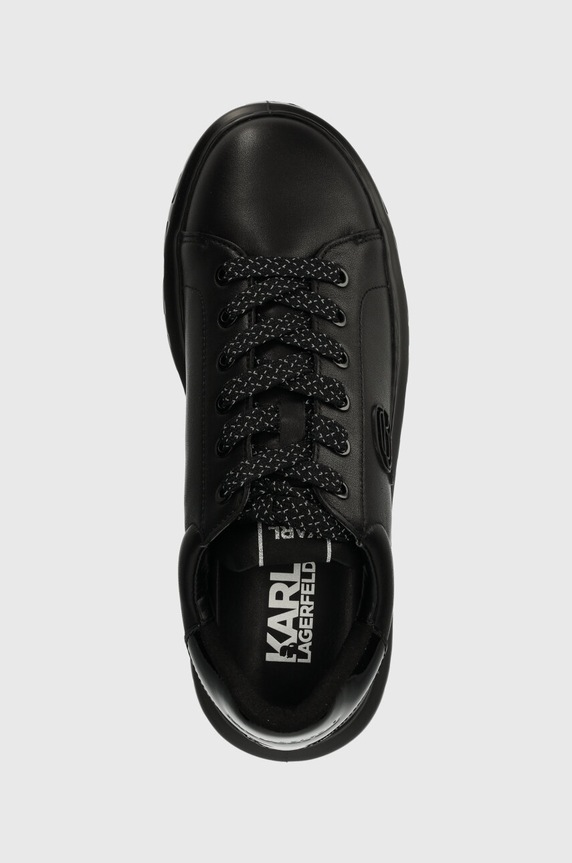 Karl Lagerfeld sneakersy skórzane KAPRI KITE czarny KL54530.00X