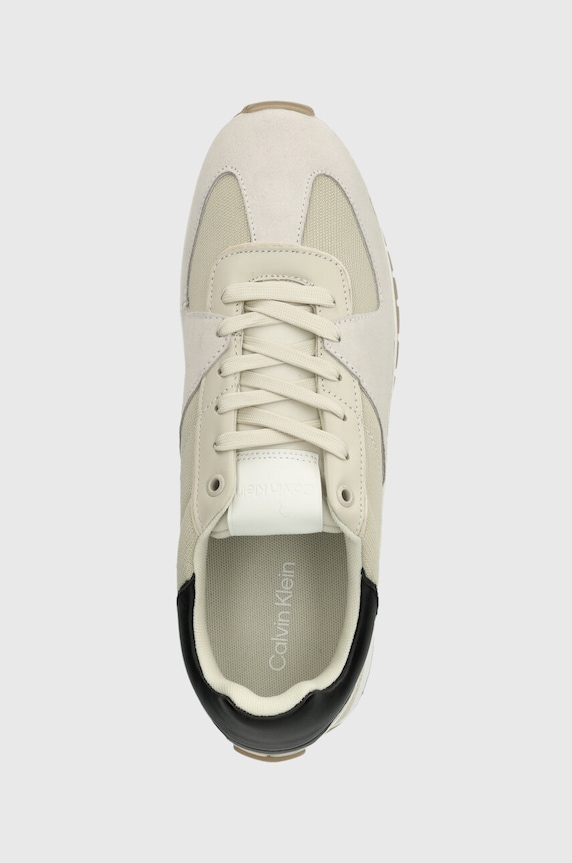 Cipők Calvin Klein sportcipő LOW TOP LACE UP HM0HM01286 bézs