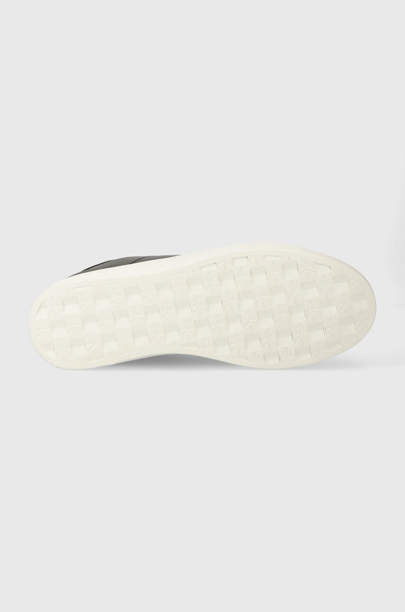 Kožené sneakers boty Calvin Klein Jeans CLASSIC CUPSOLE LOW ML LTH YM0YM00864 černá