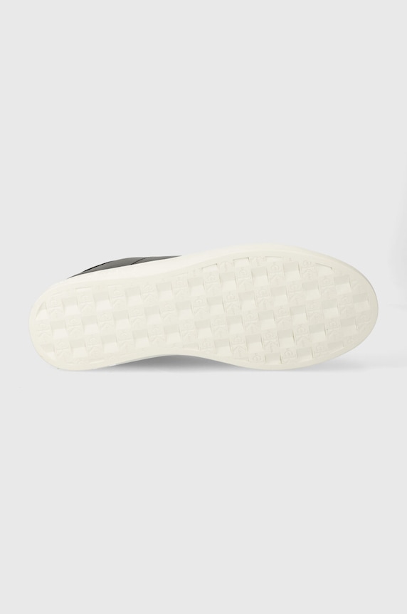 Kožené sneakers boty Calvin Klein Jeans CLASSIC CUPSOLE LOW ML LTH YM0YM00864 černá
