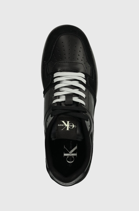 Sneakers Calvin Klein Jeans BASKET CUPSOLE LOW LTH NBS LUM μαύρο YM0YM00869