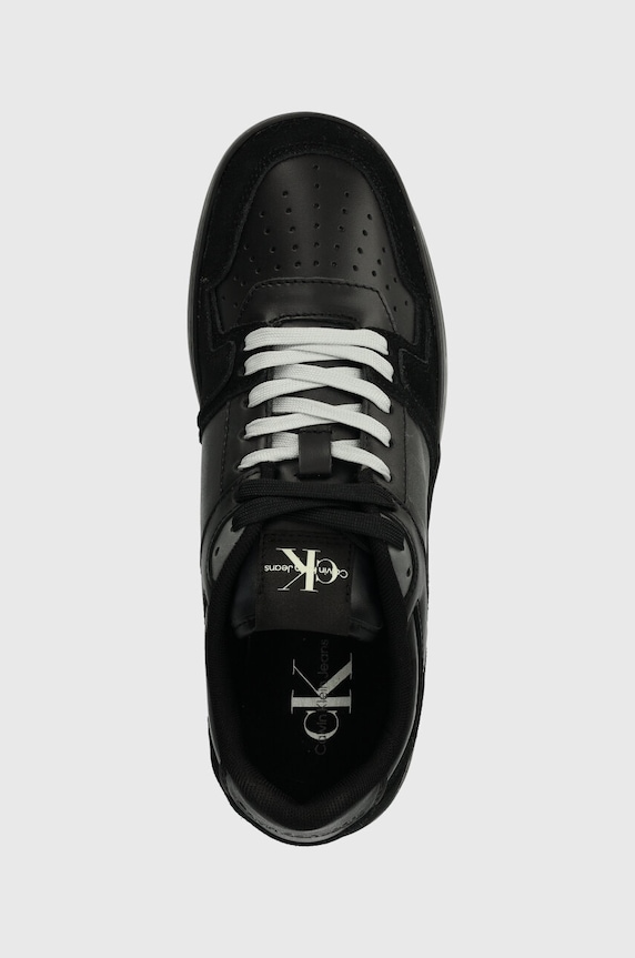 Sneakers Calvin Klein Jeans BASKET CUPSOLE LOW LTH NBS LUM μαύρο YM0YM00869