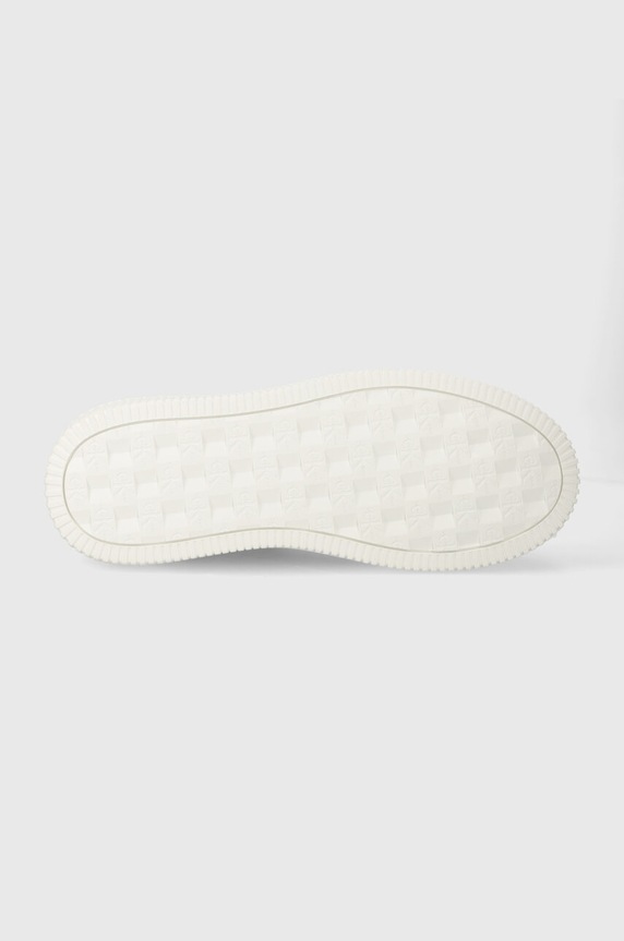 Calvin Klein Jeans sportcipő CHUNKY CUPSOLE LOW LTH IN SAT YM0YM00873 fekete