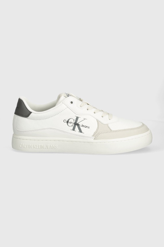 Calvin Klein Jeans sportcipő CLASSIC CUPSOLE LOW LTH ML FAD YM0YM00885 fehér NC24
