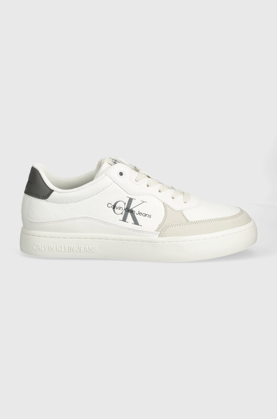 Calvin Klein Jeans sportcipő CLASSIC CUPSOLE LOW LTH ML FAD YM0YM00885 fehér NC24