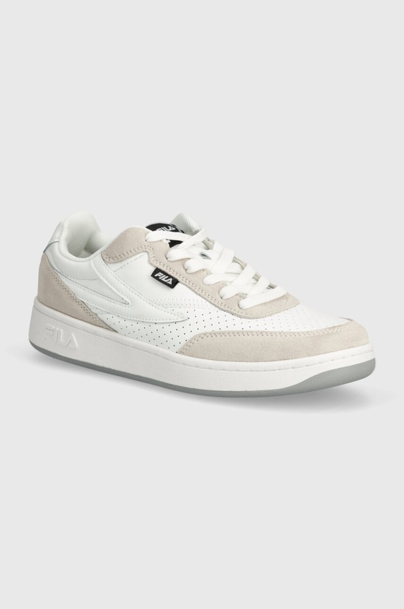 Δερμάτινα sneakers Fila SEVARO δέρμα σαμουά λευκό FFM0252