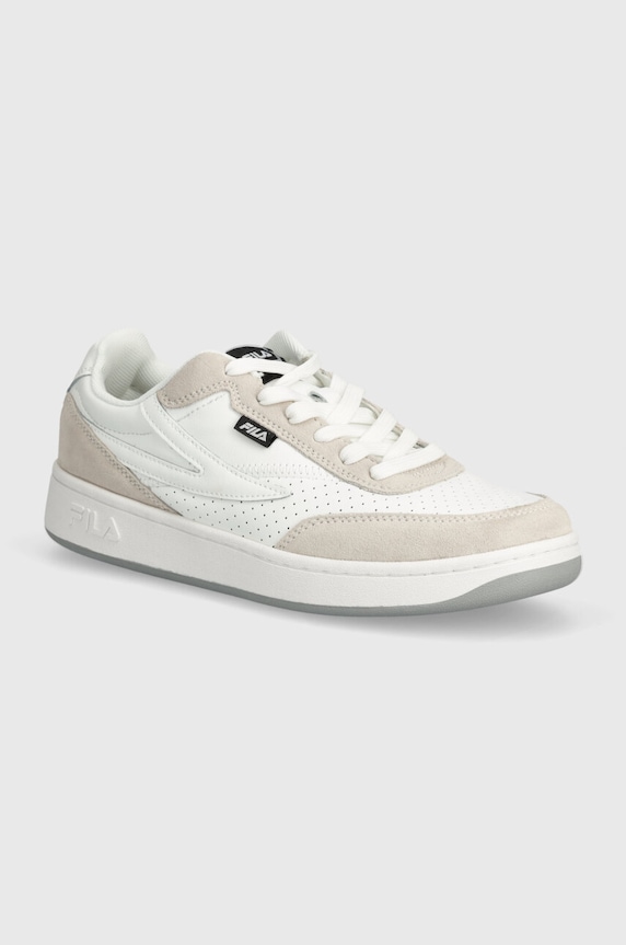 Δερμάτινα sneakers Fila SEVARO δέρμα σαμουά λευκό FFM0252