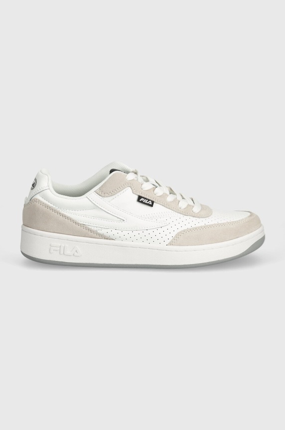 Δερμάτινα sneakers Fila SEVARO FFM0252 λευκό SS24