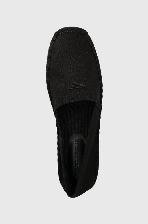 Emporio Armani Underwear espadryle czarny XVSS07.XD396.K001