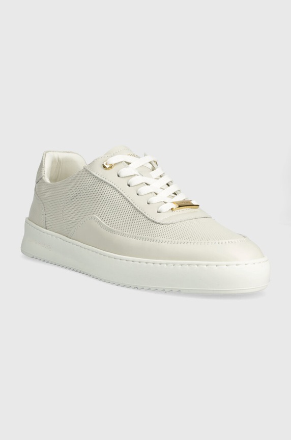 Kožené tenisky Filling Pieces Mondo Aten 46726591890 béžová SS25