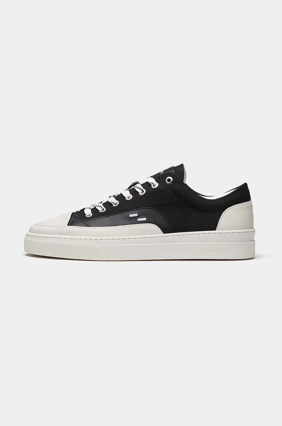 Filling Pieces tenisówki Riviera Low tekstylny czarny 90223101861