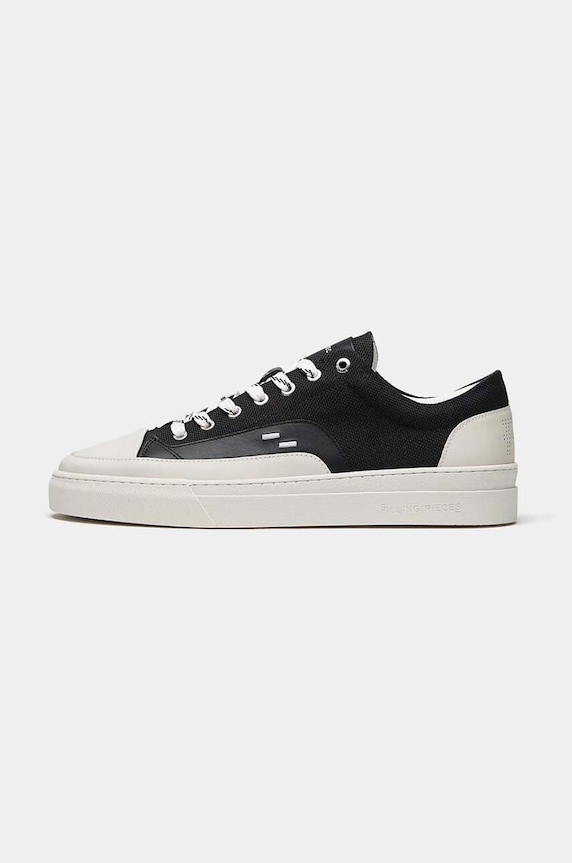 Filling Pieces tenisówki Riviera Low tekstylny czarny 90223101861
