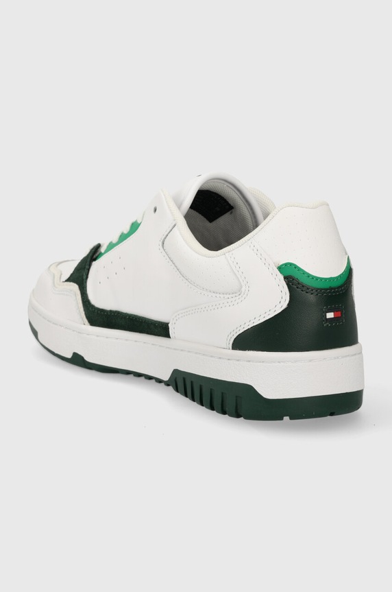 Obuwie Tommy Hilfiger sneakersy TH BASKET STREET POP FM0FM04968 biały