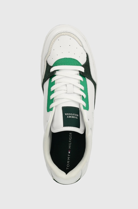 Tommy Hilfiger sneakersy TH BASKET STREET POP biały FM0FM04968