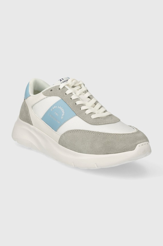 Karl Lagerfeld sneakersy SERGER KL53624.01B biały SS24
