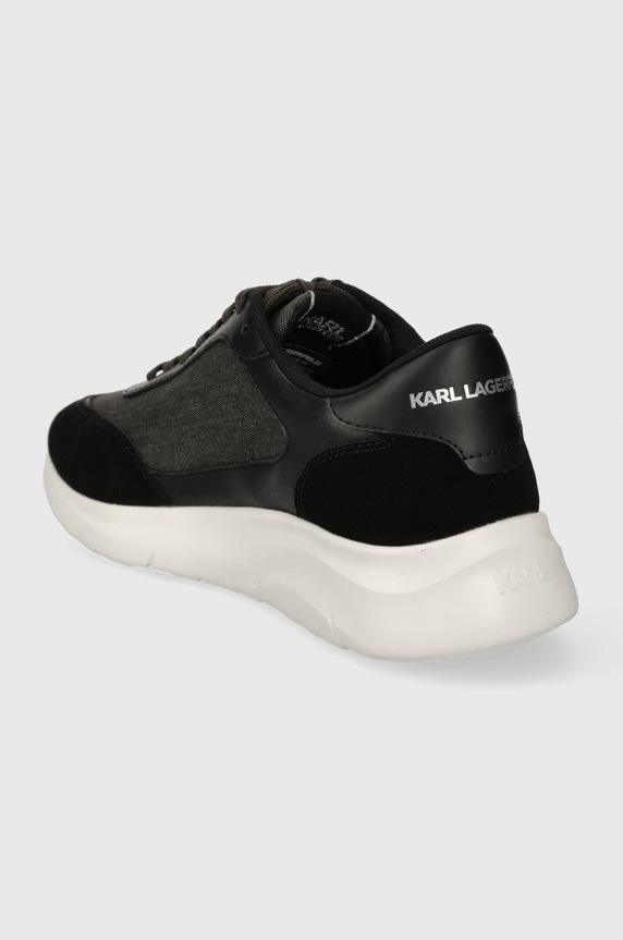 Παπούτσια Sneakers Karl Lagerfeld SERGER KL53619.700 μαύρο