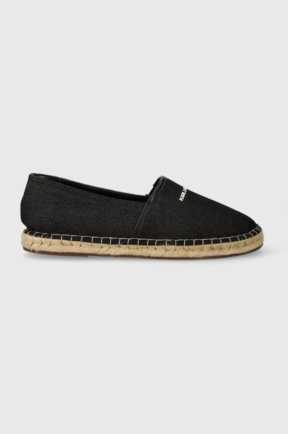 Karl Lagerfeld espadryle KAMINO KL70104.DA0 czarny SS24