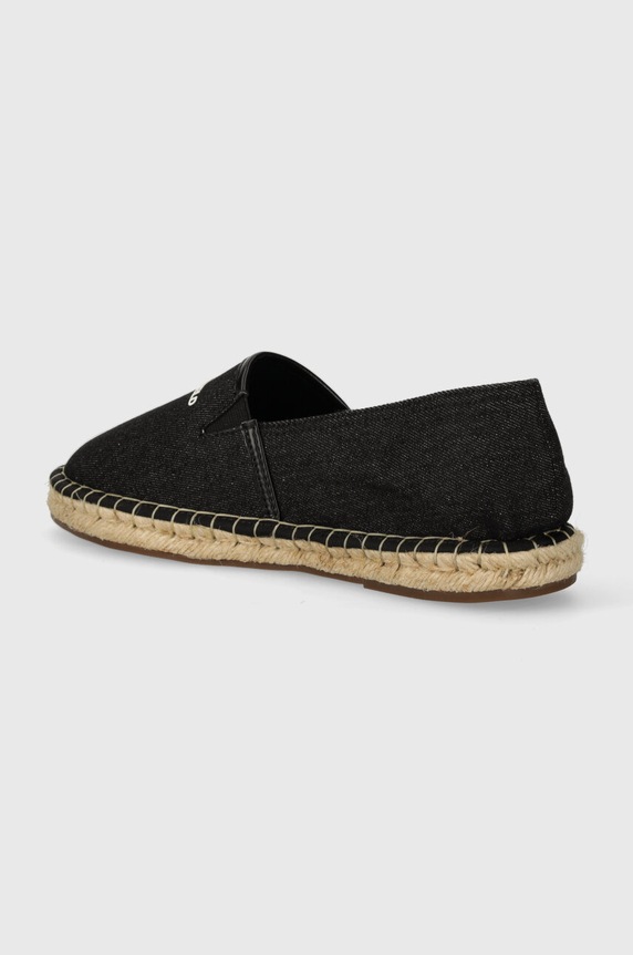 Obuwie Karl Lagerfeld espadryle KAMINO KL70104.DA0 czarny